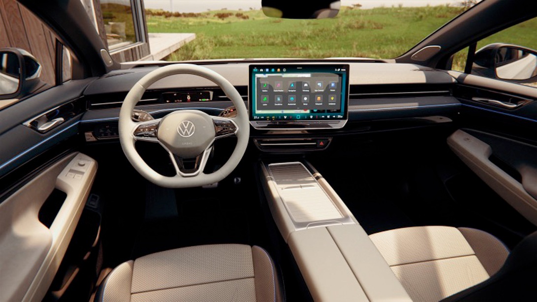 VW ID.7 Electric Car Lease Interior