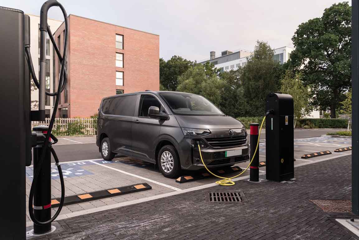 VW Transporter Electric Van Lease UK