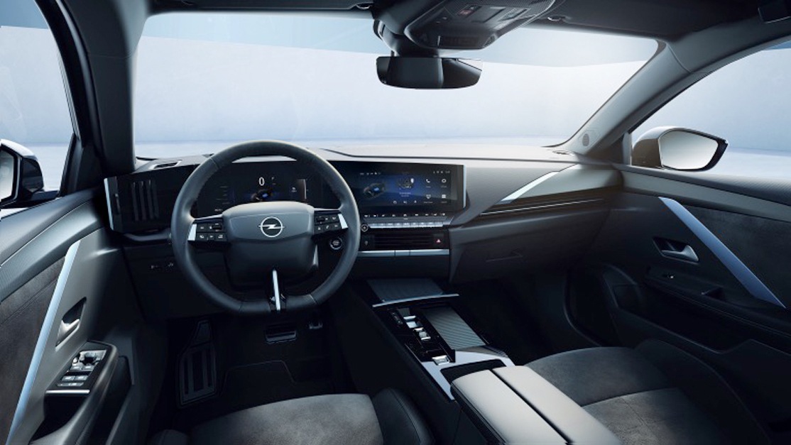 Vauxhall Astra Sports Tourer Electric Car Lease Interior