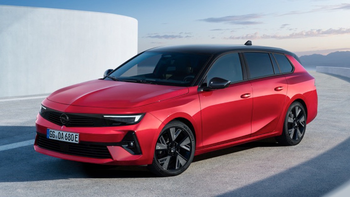 Vauxhall Astra Sports Tourer Electric Car Lease