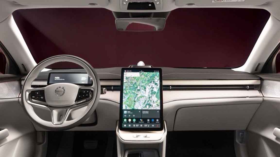 Volvo ES90 Electric Car Lease Interior