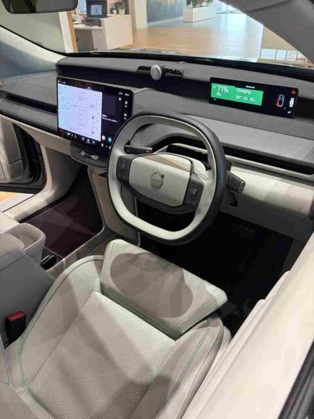 Volvo EX60 Electric Car Lease Interior