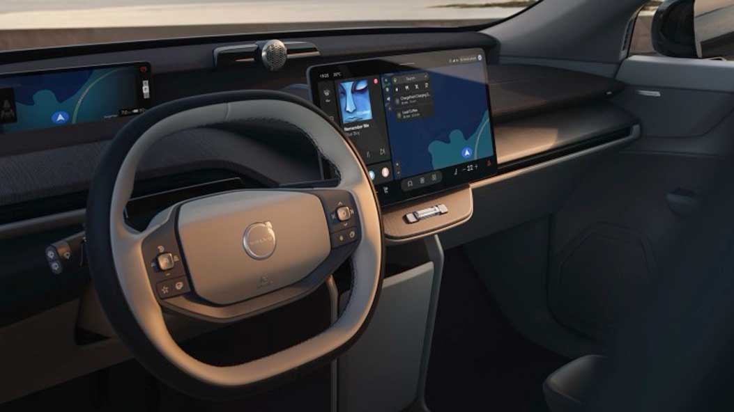 Volvo EX60 Electric Car Lease Interior