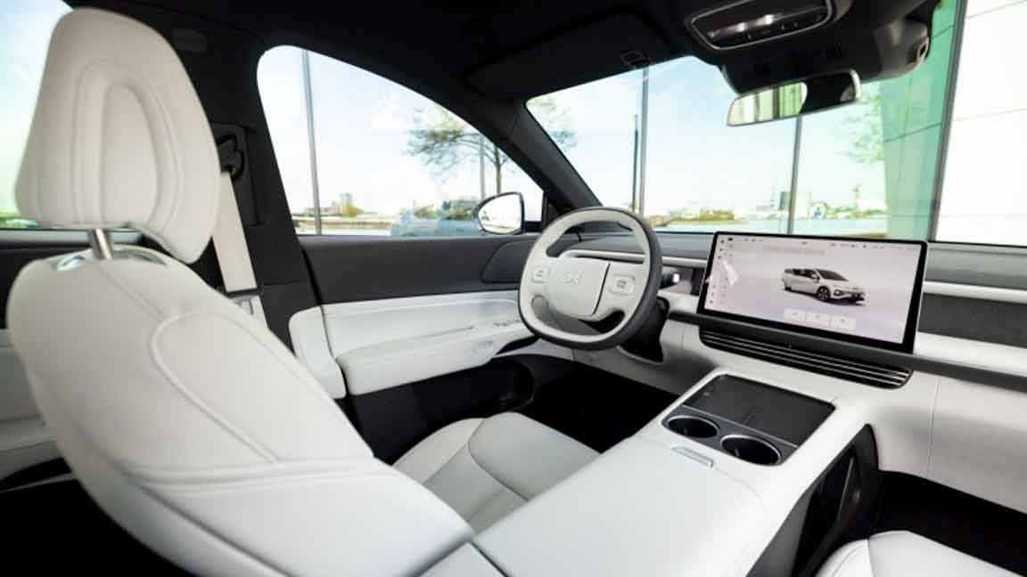 XPENG G6 Electric Car Lease Interior