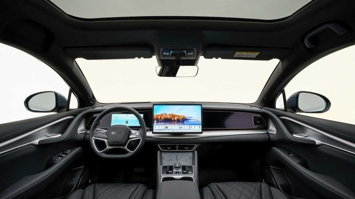 Your Definitive Guide to the BYD Sealion 7 Electric Car Lease Interior