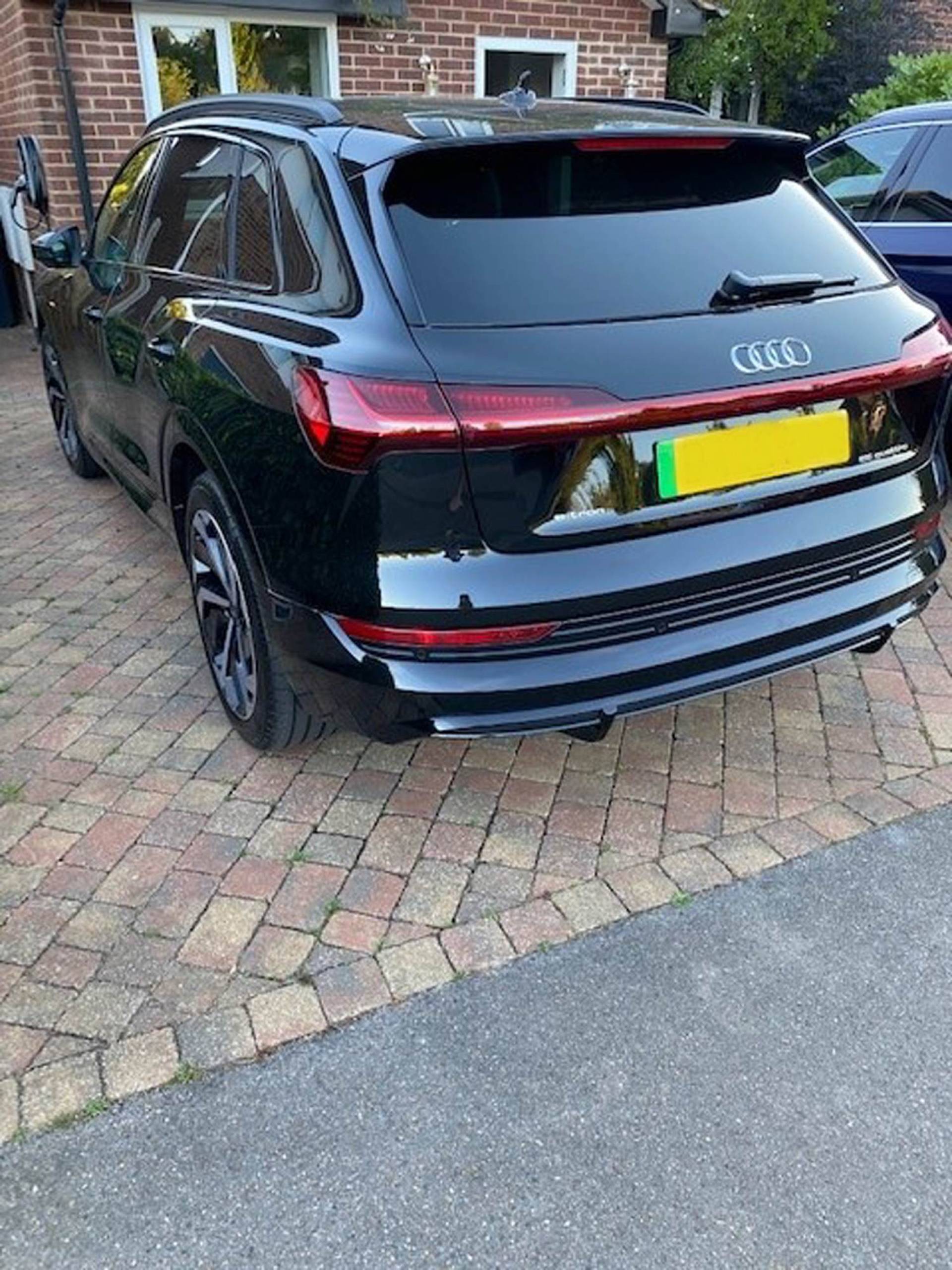 The Audi e-tron all-electric SUV
