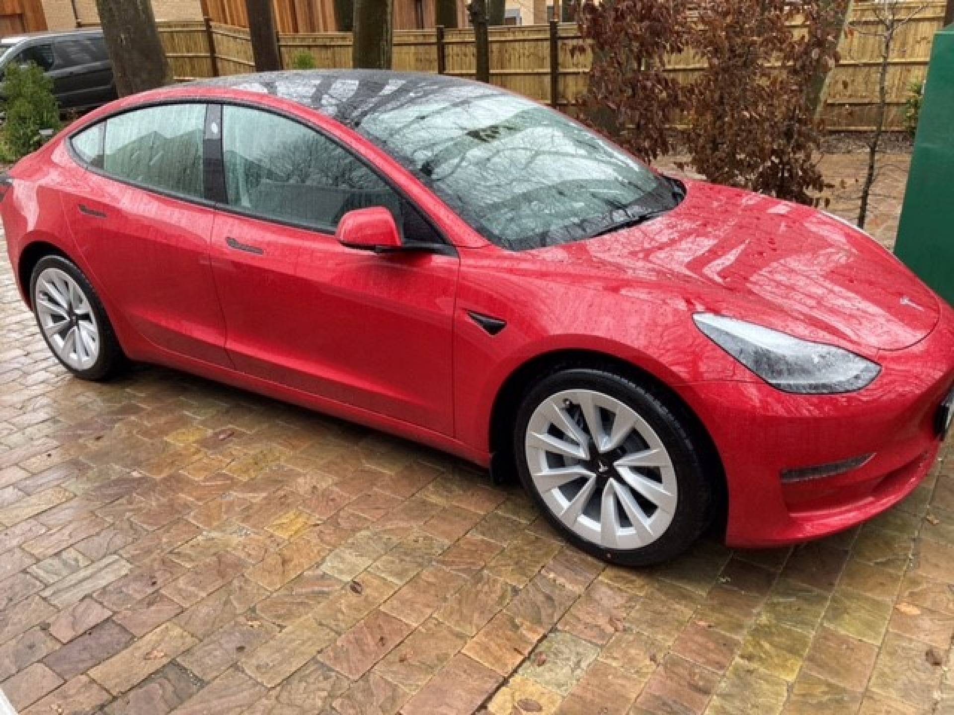 Charging a new Tesla lease car