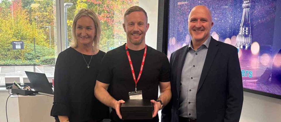 The (award-winning) e-car lease team are crowned VWFS Leasing Broker of the Year by our dealer partners