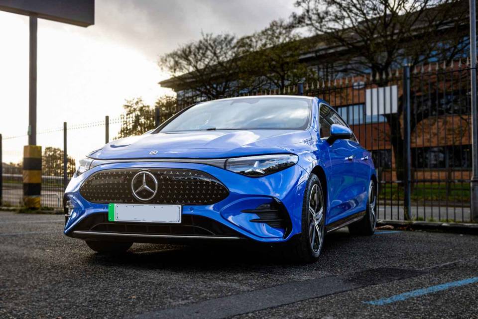 2026 Mercedes CLA Electric Saloon car lease in pictures