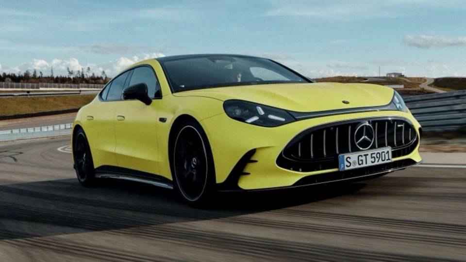 Mercedes-Benz AMG GT Coupé Electric Car Lease 