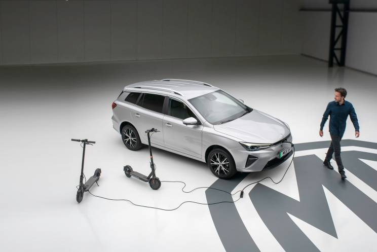 MG Motor UK MG5 Electric Estate 115KW Trophy EV Long Range 61KWH 5dr ...